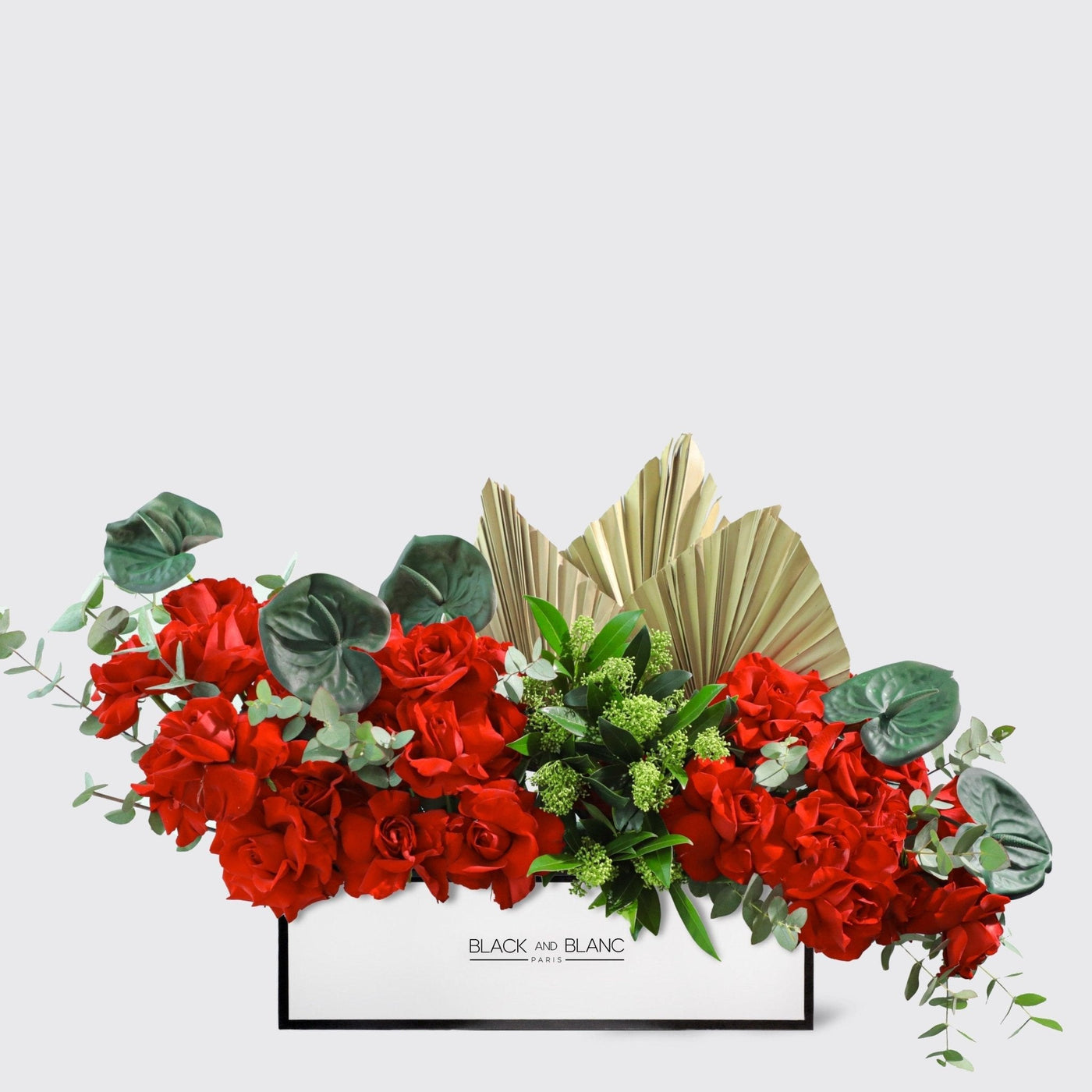Golden Bloom in Half Meter Box - BLACK AND BLANC