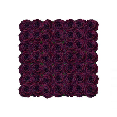Heart - Infinity Roses - BLACK AND BLANC