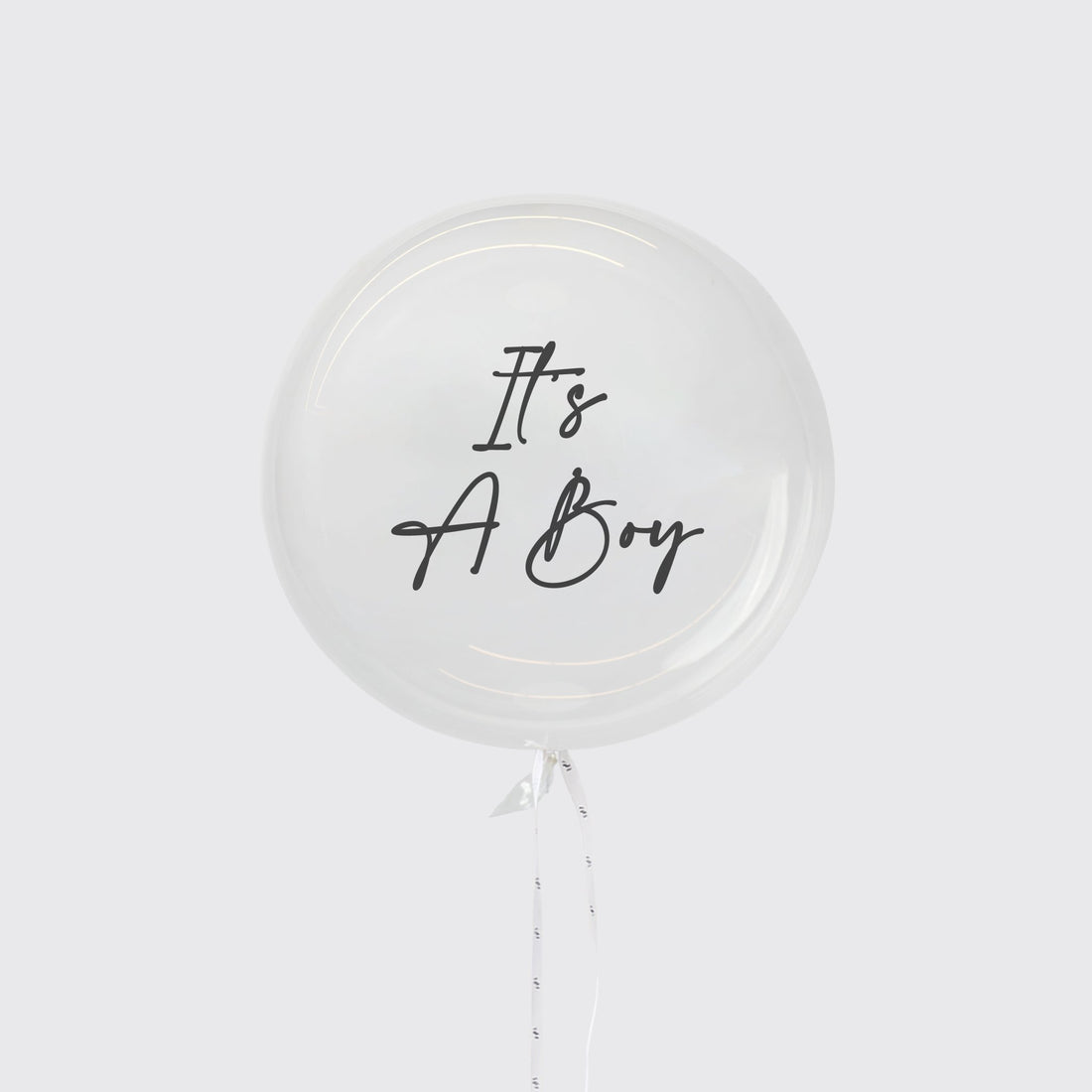 It's a Boy Balloons - BLACK AND BLANC