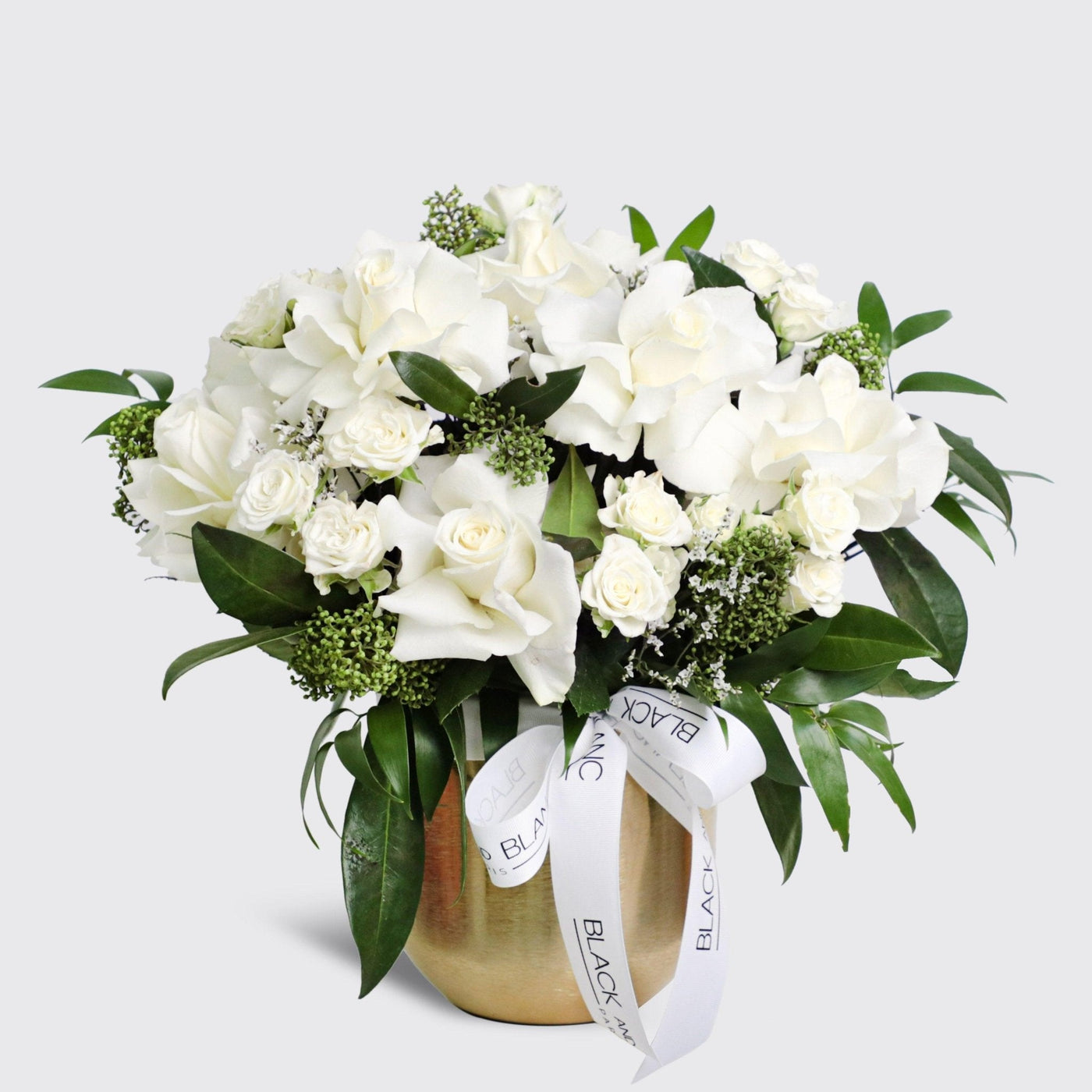 Ivory élite in Vase - BLACK AND BLANC