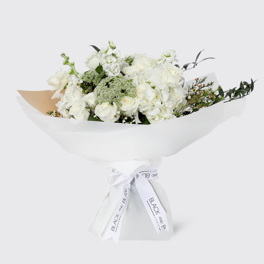 Jardin Blanc Bouquet - BLACK AND BLANC