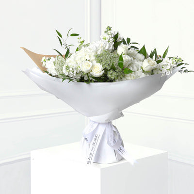 Jardin Blanc Bouqs - Fresh Flowers - BLACK AND BLANC