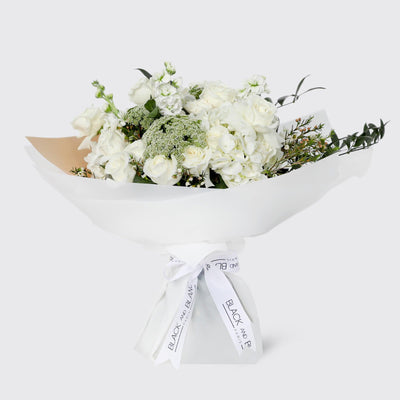 Jardin Blanc Bouqs - Fresh Flowers - BLACK AND BLANC