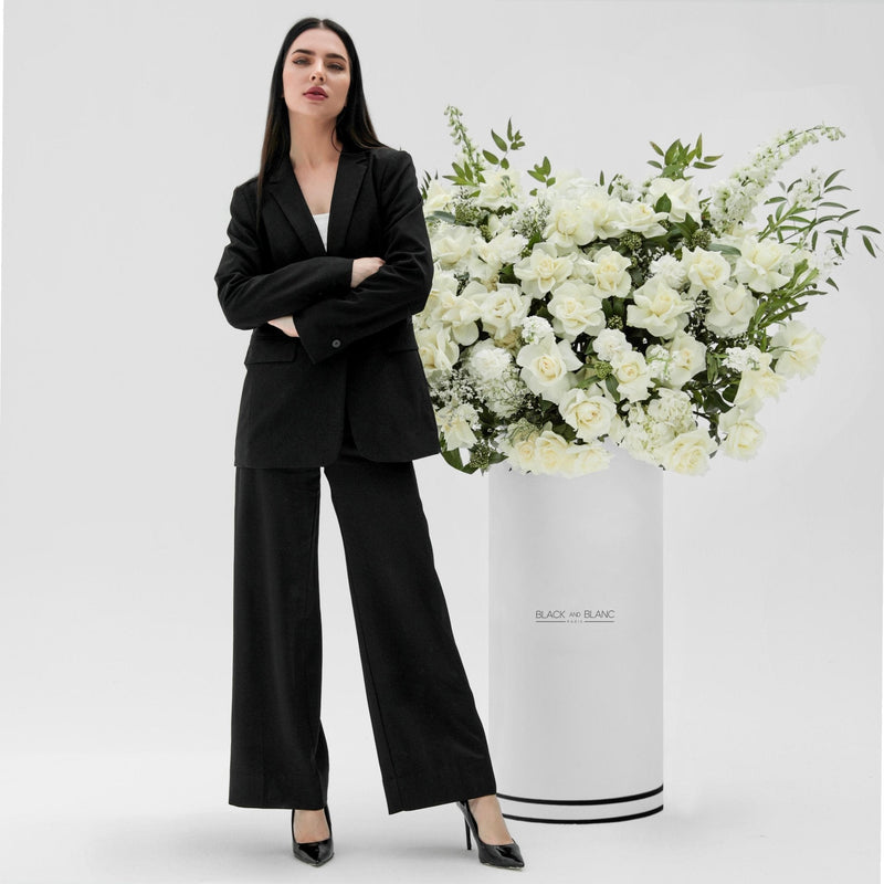 Jardin Blanc in Pinnacle Box - BLACK AND BLANC