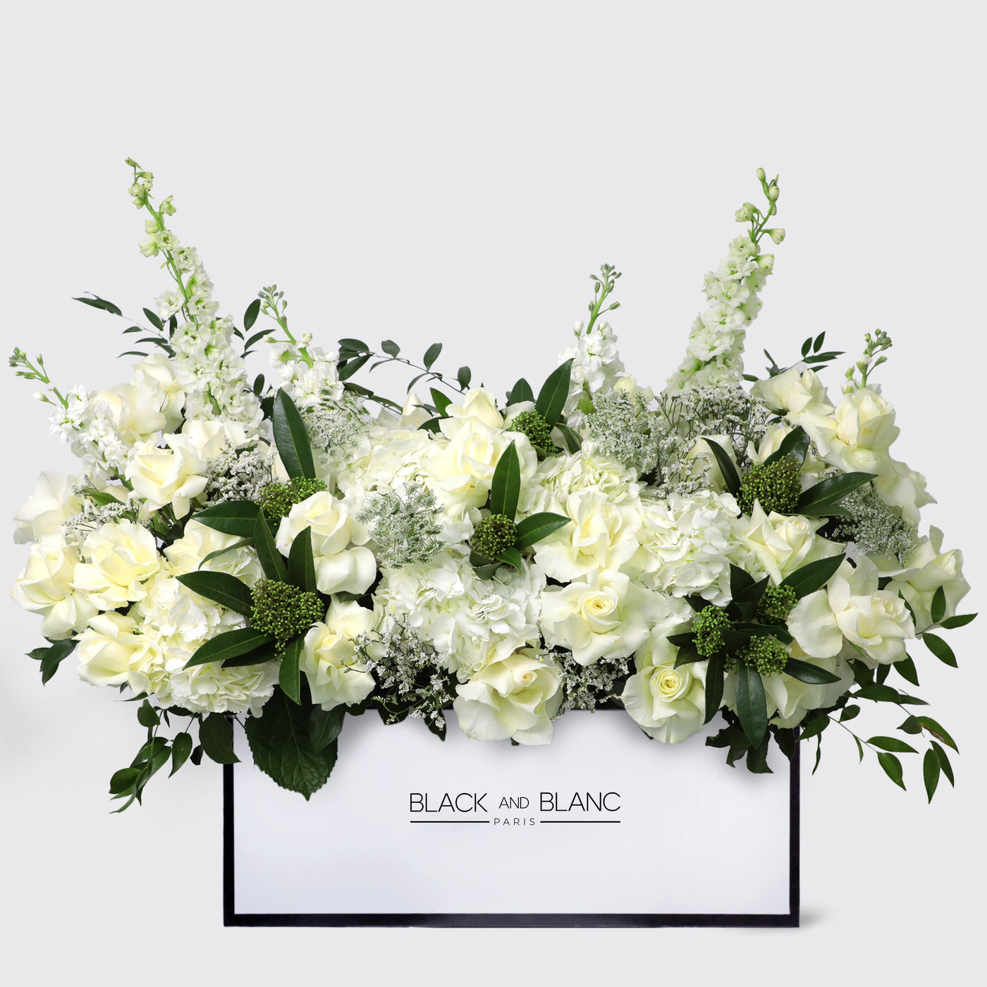 Jardin Blanc in Zenith Box - Fresh Flowers