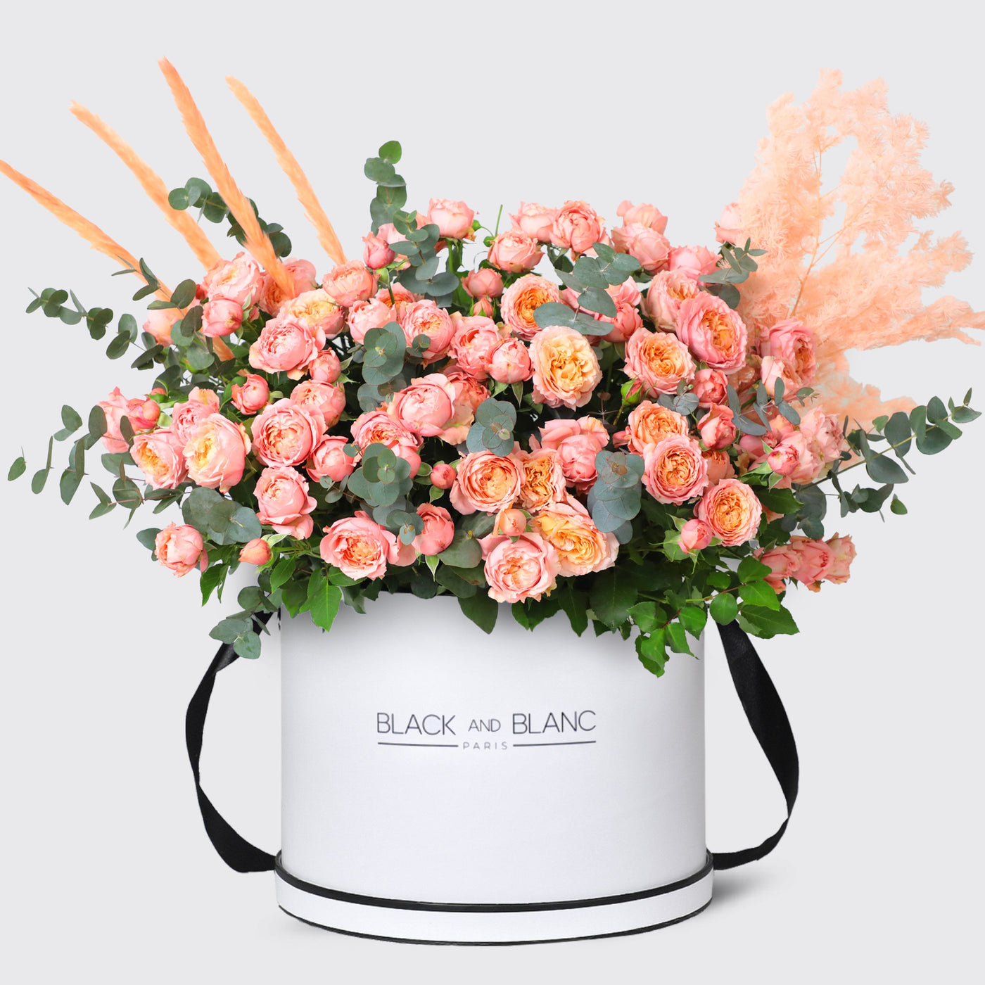 Julietta Peach in Box - Fresh Flowers - Le Luxi / White - wd