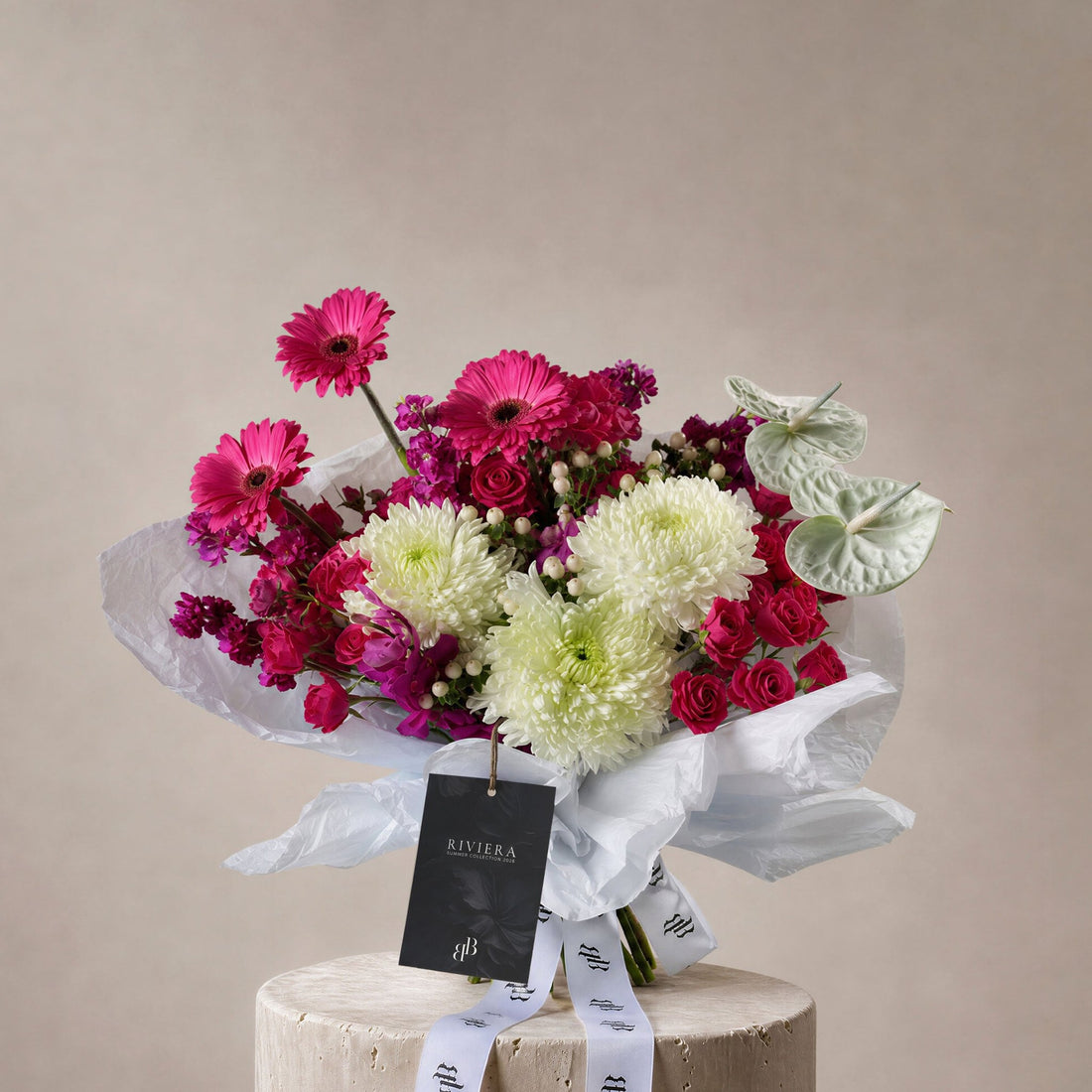 Le Croisetter Bouquet - BLACK AND BLANC