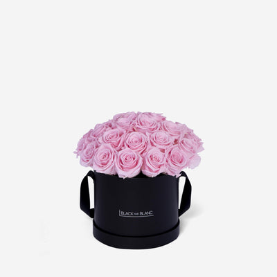 Bridal Pink BouqBox - Infinity Roses - BLACK AND BLANC