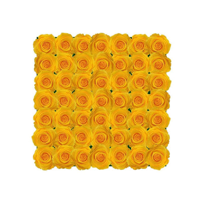 Letter B - Infiniry Roses - Sunny Yellow / Sunny Yellow