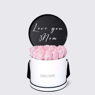 Love You Mom - BLACK AND BLANC