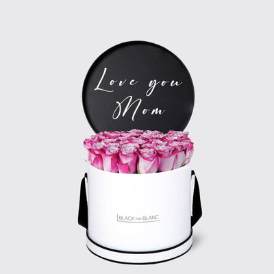 Love You Mom - BLACK AND BLANC