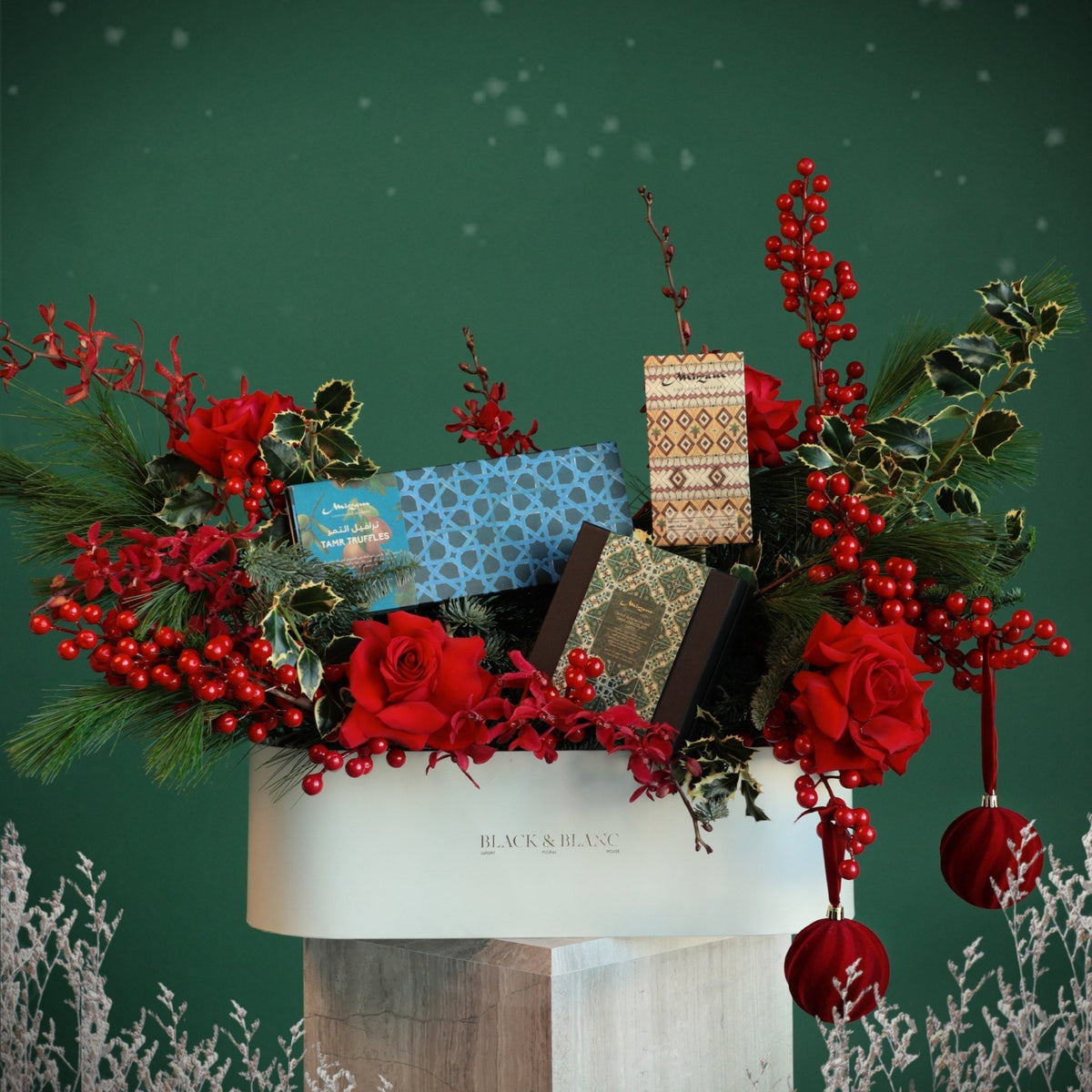 Mirzam Christmas Indulgence Hamper - BLACK AND BLANC