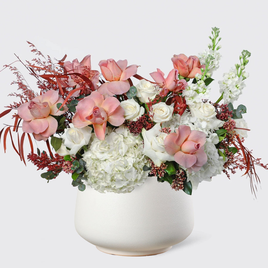 Mocha in Vase - BLACK AND BLANC