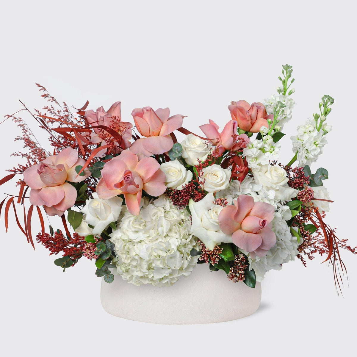 Mocha Vase - BLACK AND BLANC