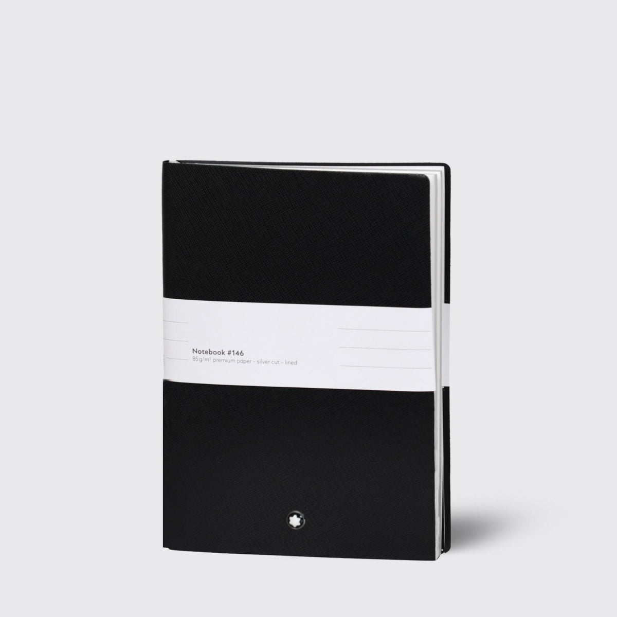 MontBlanc (Notebook & Pen) - BLACK AND BLANC