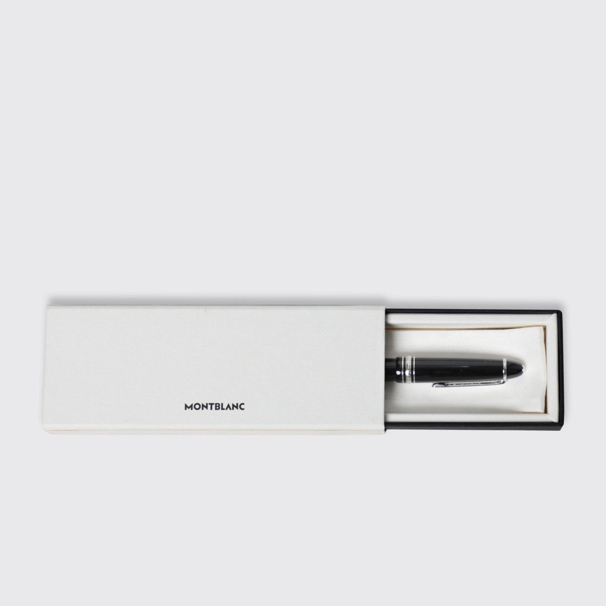 MontBlanc (Notebook & Pen) - BLACK AND BLANC