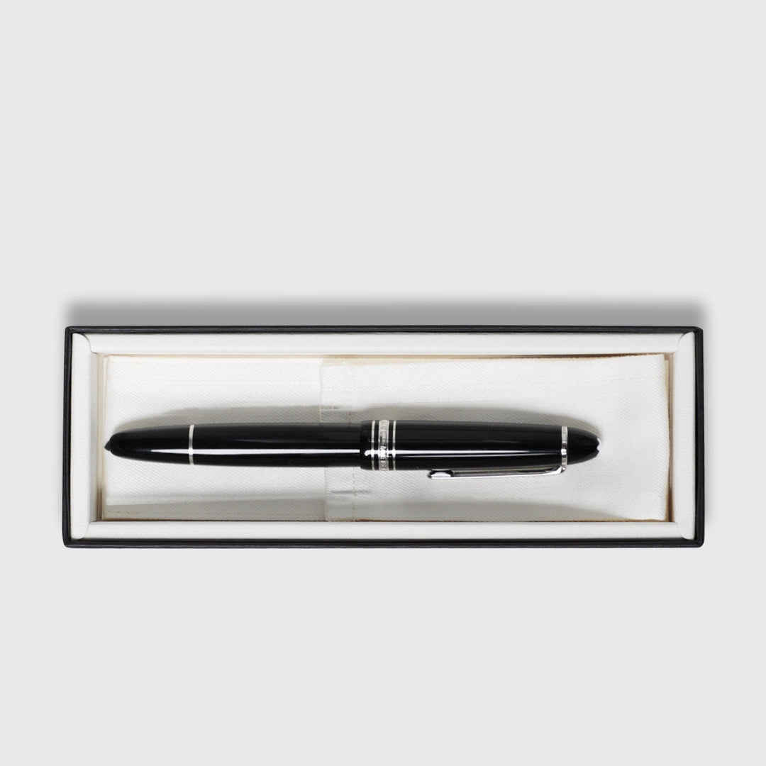 MontBlanc (Notebook & Pen) - BLACK AND BLANC