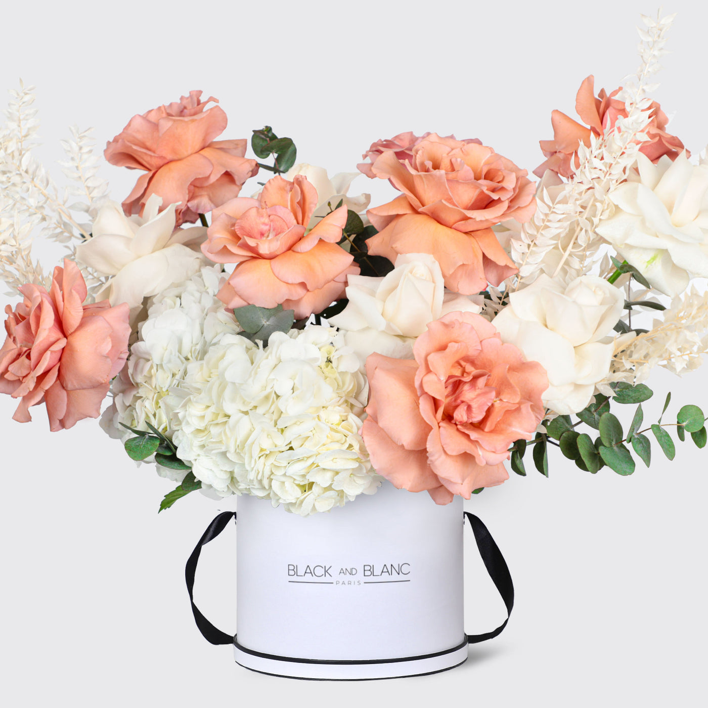 Morning Glow in Box - Fresh Flowers - Le Grand / White