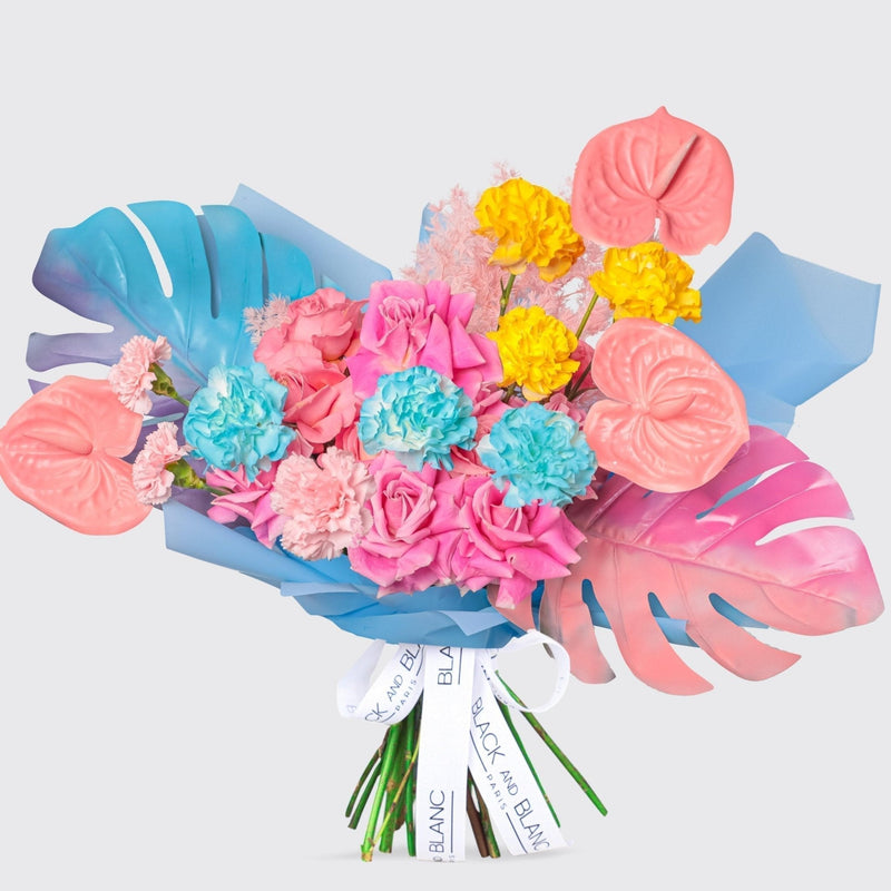 Pastel Dreamscape Bouquet - BLACK AND BLANC
