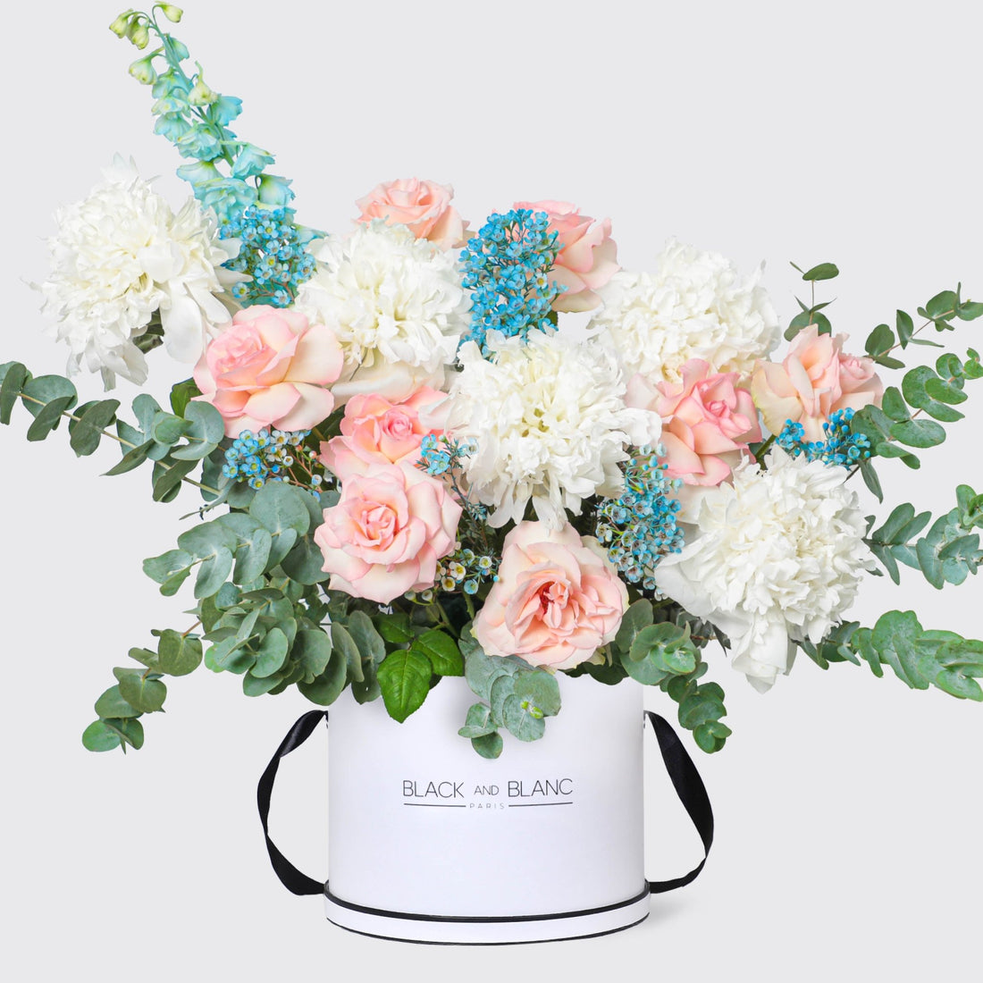 Patel Dream Peonies in Box - BLACK AND BLANC