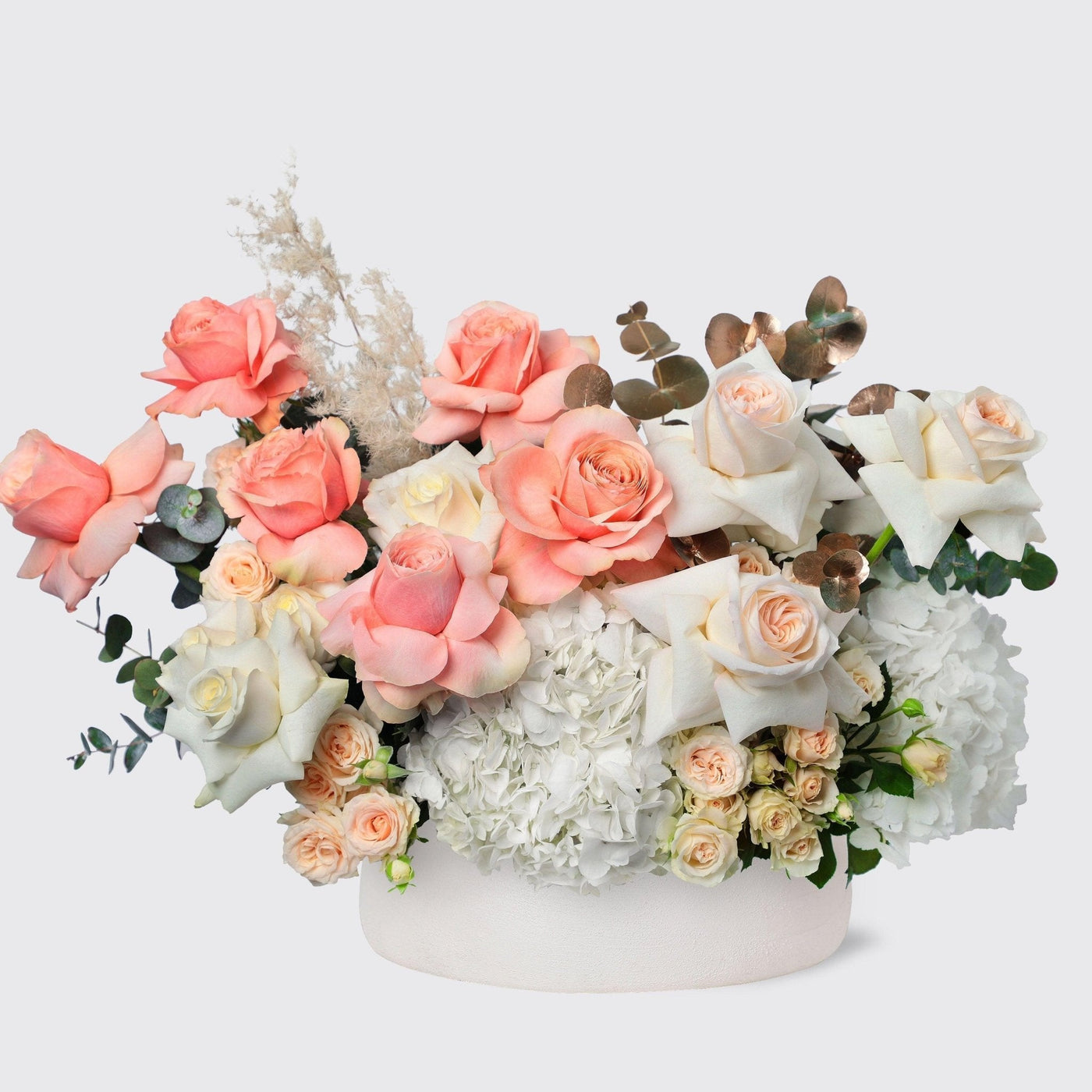 Peach Sorbet Vase - BLACK AND BLANC