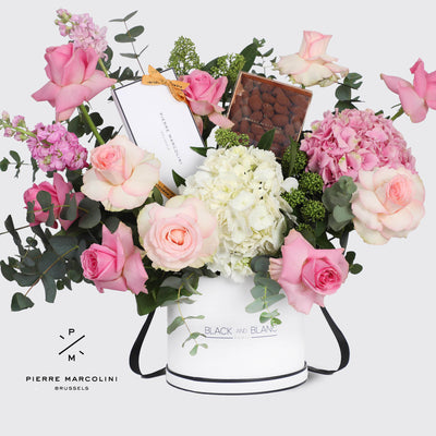 Pierre Marcolini Assortment - Fresh Flowers - Hamper