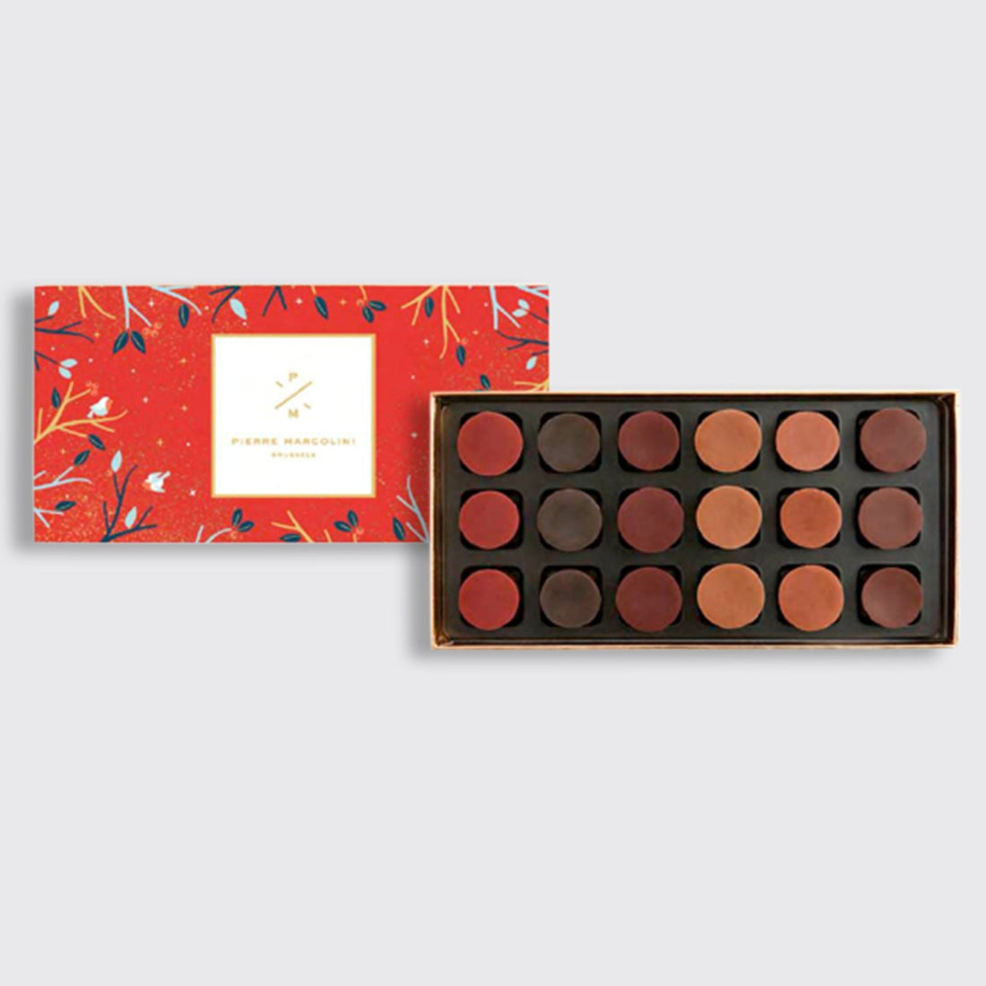 Pierre Marcolini - Chocolate Tree, Chocolate Tablet & Chocolate Christmas Hamper - BLACK AND BLANC