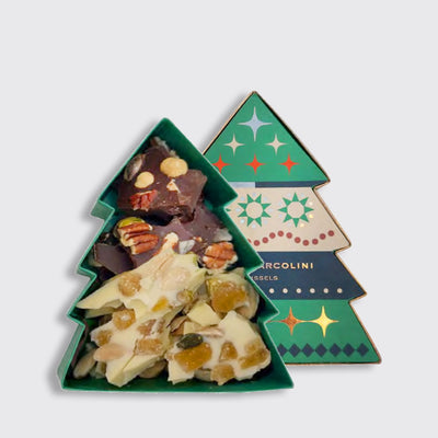 Pierre Marcolini - Chocolate Tree Chocolate Tablet & Chocolate Christmas Hamper