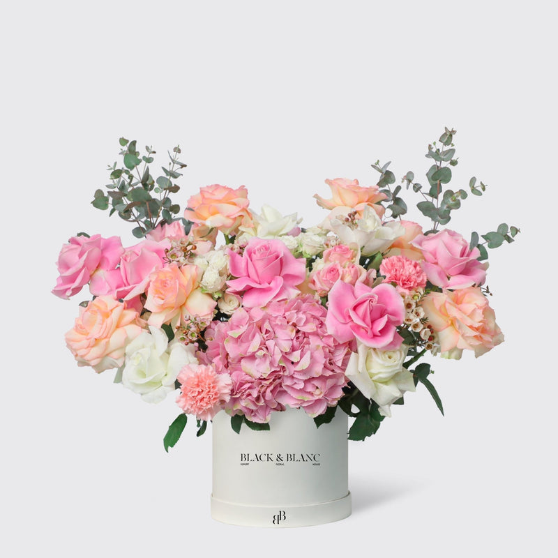 Pink Paradise in Box - BLACK AND BLANC