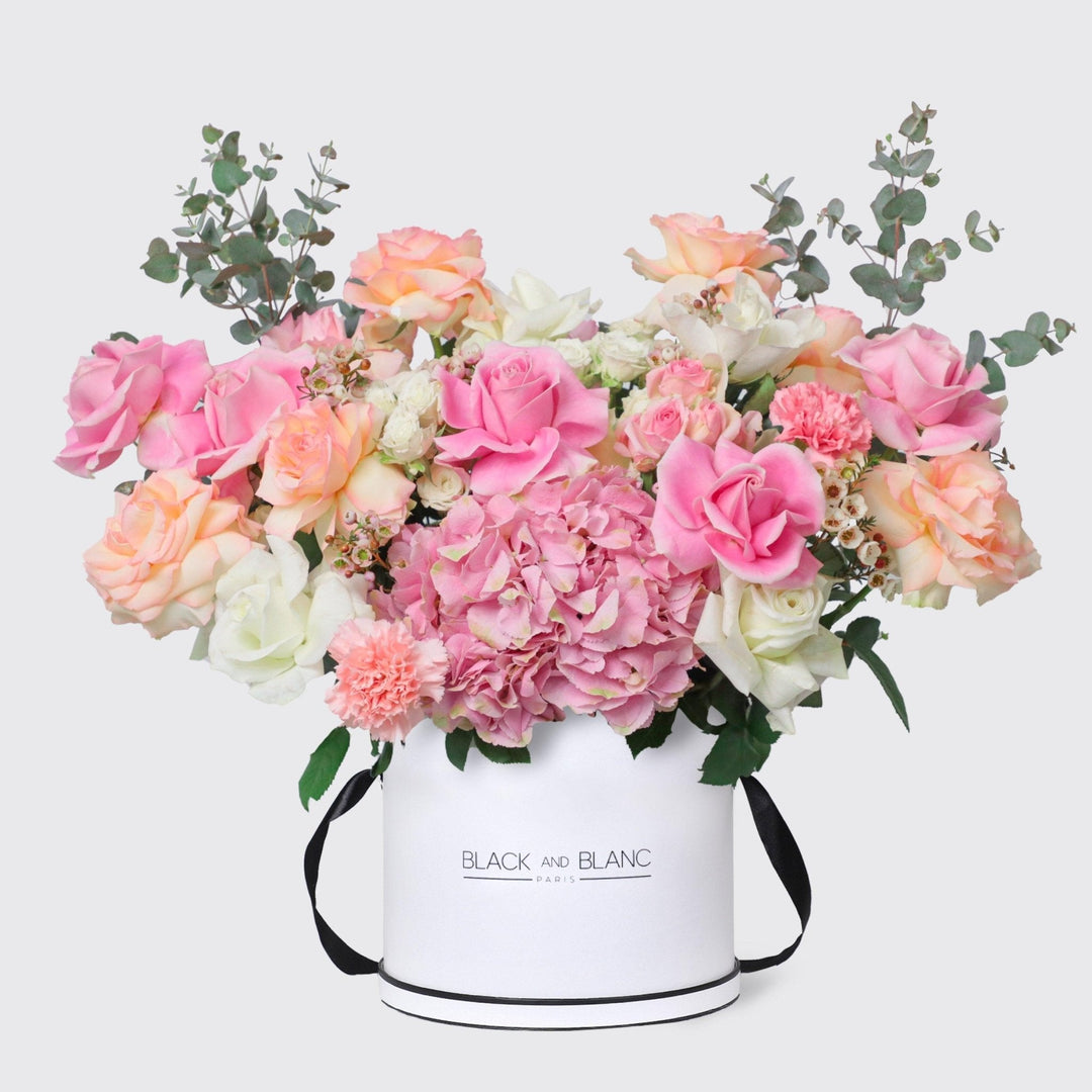 Pink Paradise in Box - BLACK AND BLANC