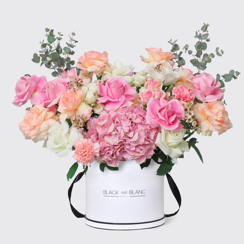 Pink Paradise in Box - BLACK AND BLANC