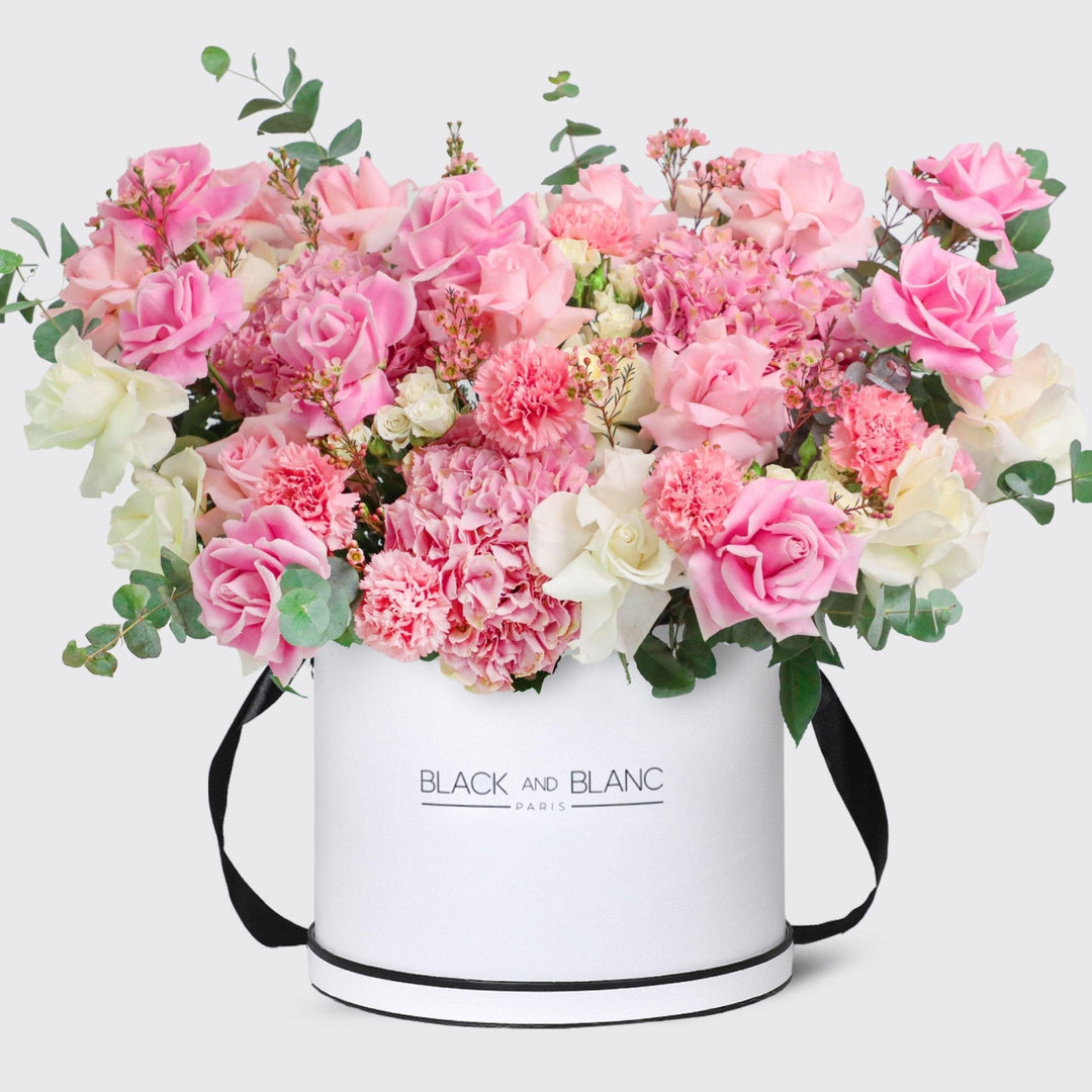 Pink Paradise in Box - BLACK AND BLANC