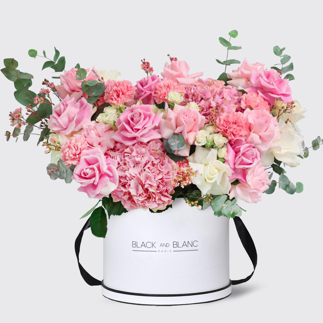 Pink Paradise in Box - BLACK AND BLANC