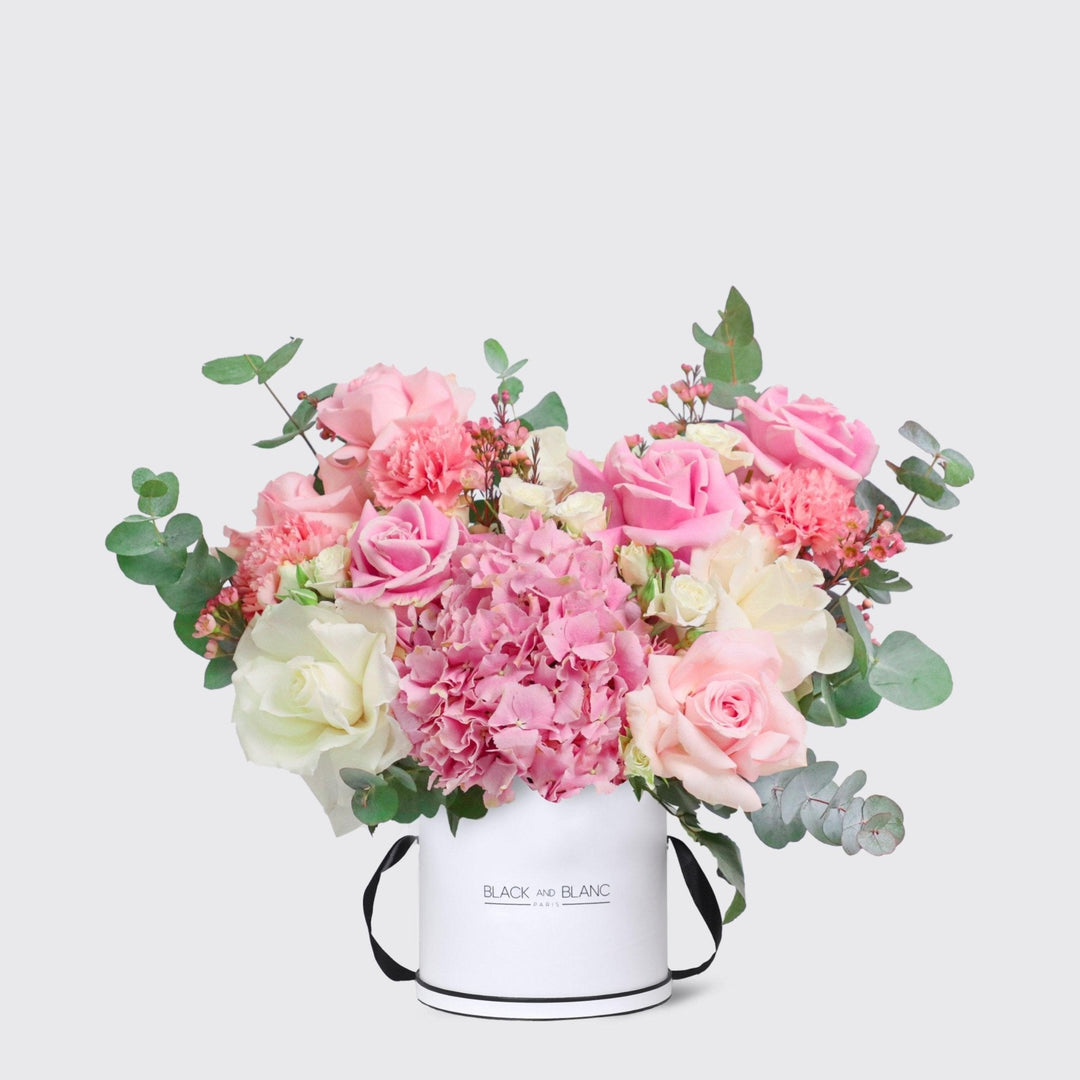 Pink Paradise in Box - BLACK AND BLANC