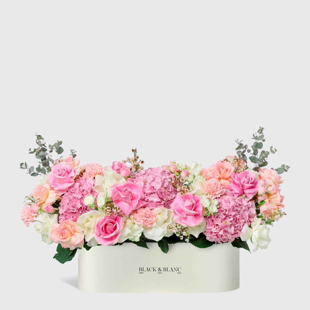Pink Paradise in Half Meter Box - BLACK AND BLANC