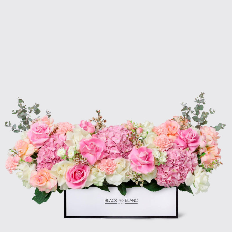 Pink Paradise in Half Meter Box - BLACK AND BLANC