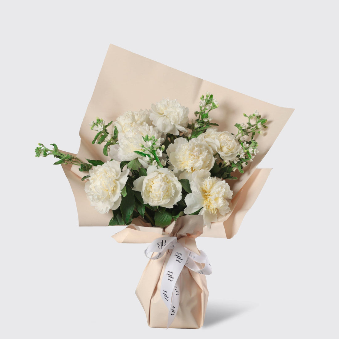 Pink Peony Bouquet - BLACK AND BLANC
