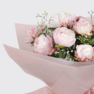 Pink Peony Bouqs - Fresh Flowers - BLACK AND BLANC