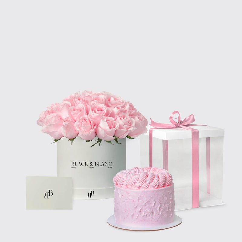 Pink Perfection Set - BLACK AND BLANC