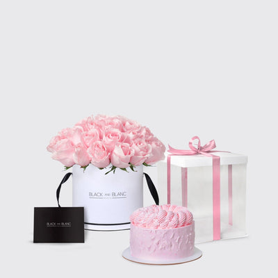 Pink Perfection Set - BLACK AND BLANC