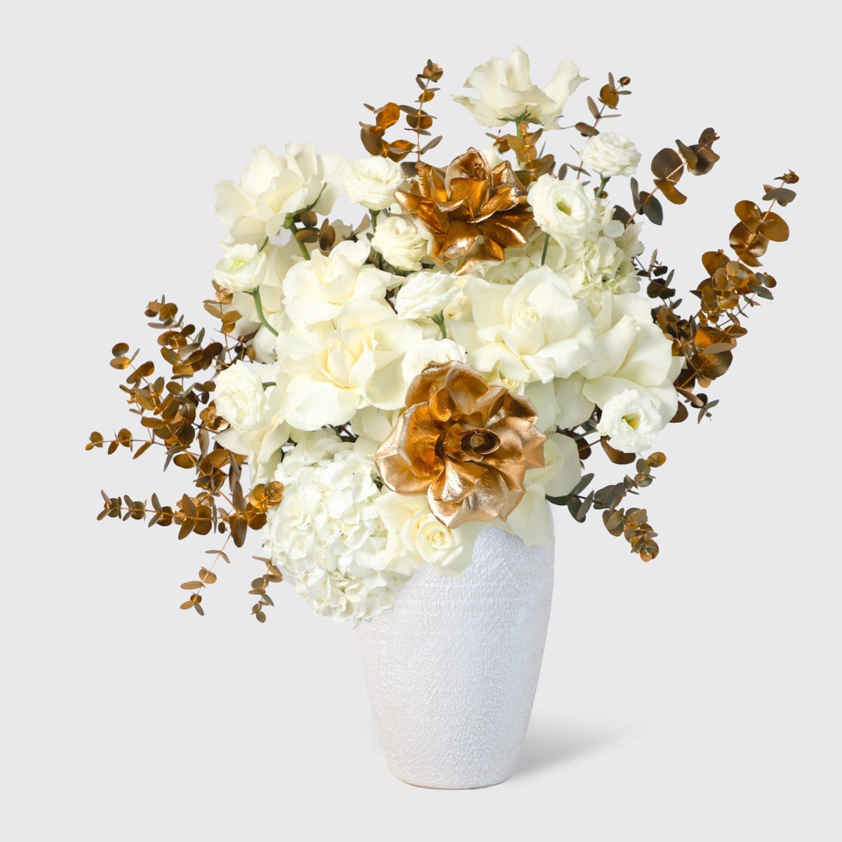 Pure Majesty in Vase - BLACK AND BLANC