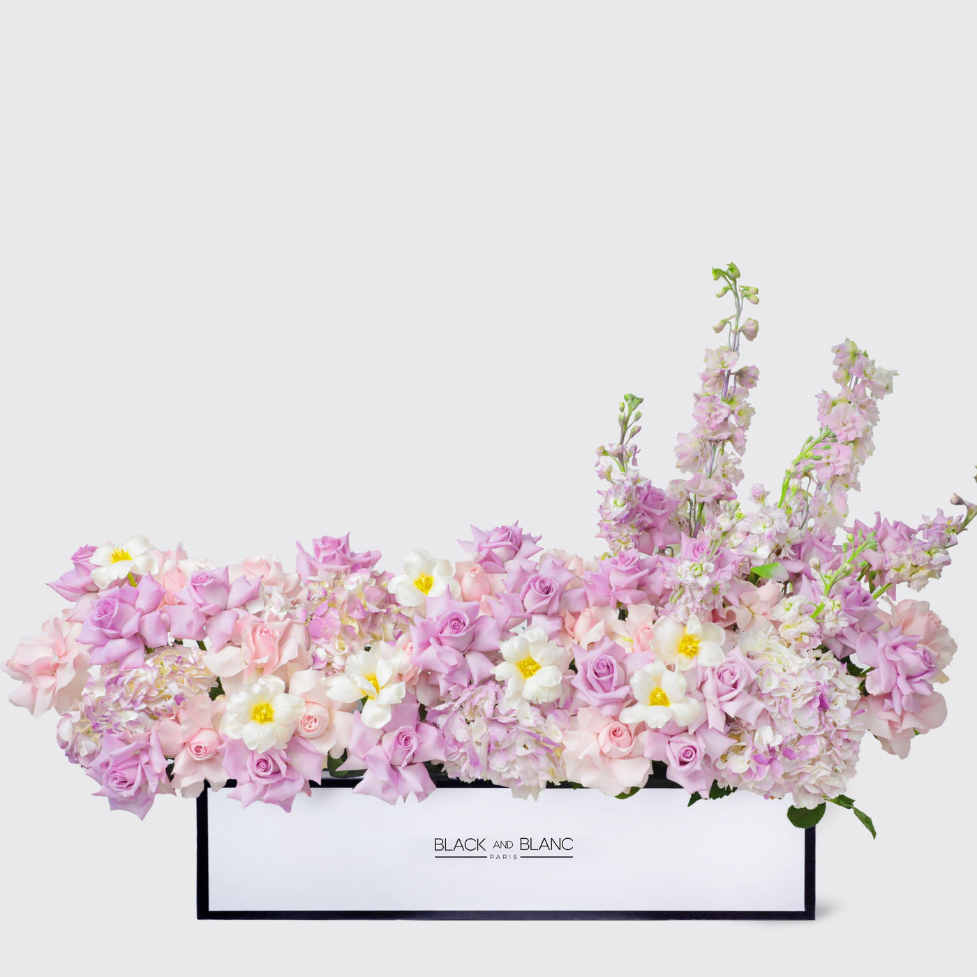 Purple Paradise 1 Meter Box - Fresh Flowers - wd