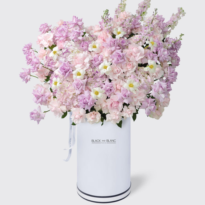 Purple Paradise in Pinnacle Box - BLACK AND BLANC