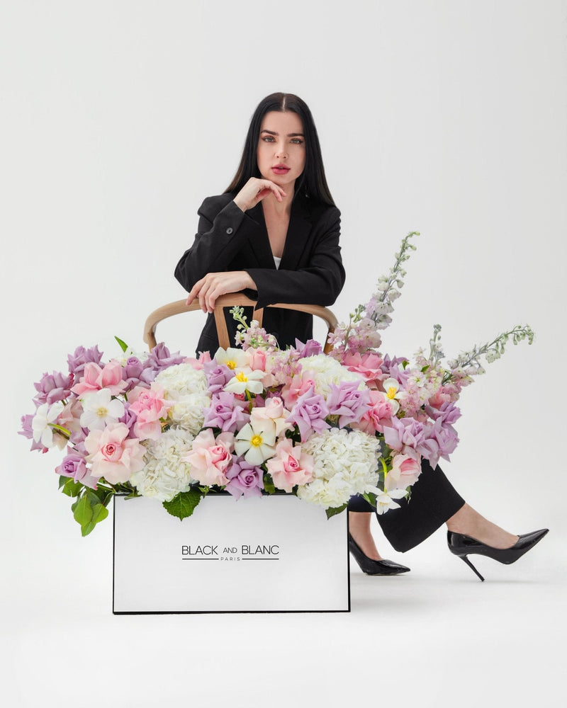 Purple Paradise in Zenith Box - BLACK AND BLANC