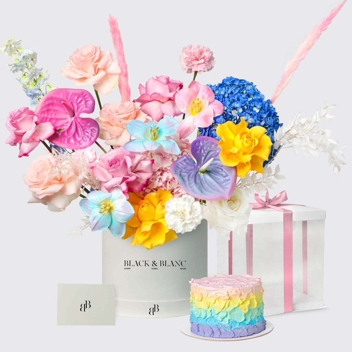 Rainbow Essence Set - BLACK AND BLANC