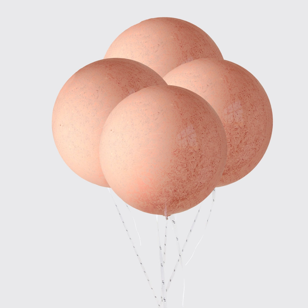 Red Balloons (4Pcs) - BLACK AND BLANC
