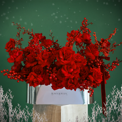 Red Forest in Half Meter Box