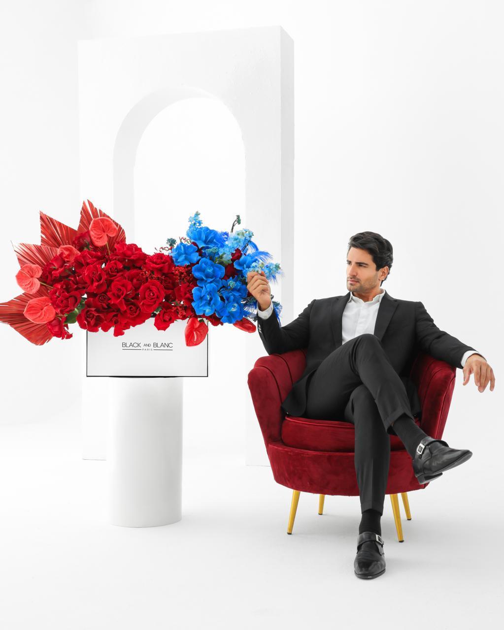 Royal Flame in Zenith - BLACK AND BLANC