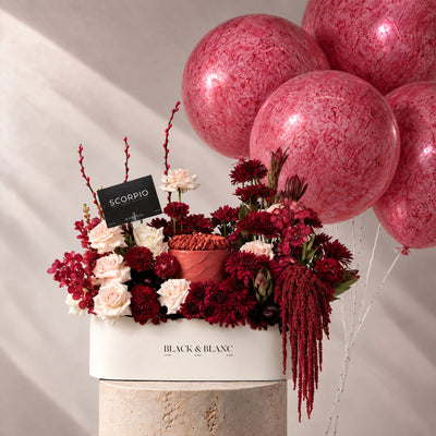 Scorpio - Nocturne Birthday in Half Meter Box