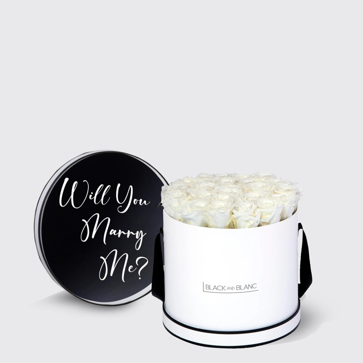Texte de Fleur - Will You Marry Me? - Infinity Roses - BLACK AND BLANC